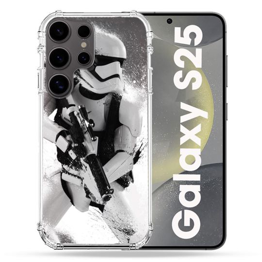 Coque Renforcée Pour Samsung Galaxy S25 Star Wars - Trooper