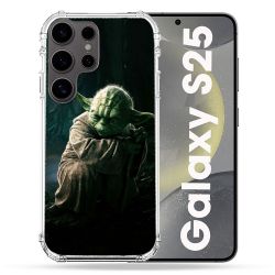 Coque Renforcée Pour Samsung Galaxy S25 Star Wars - Yoda sombre