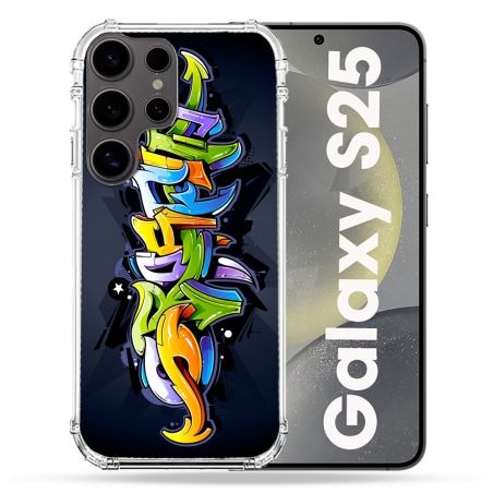Coque Renforcée Pour Samsung Galaxy S25 Street Art Graffiti