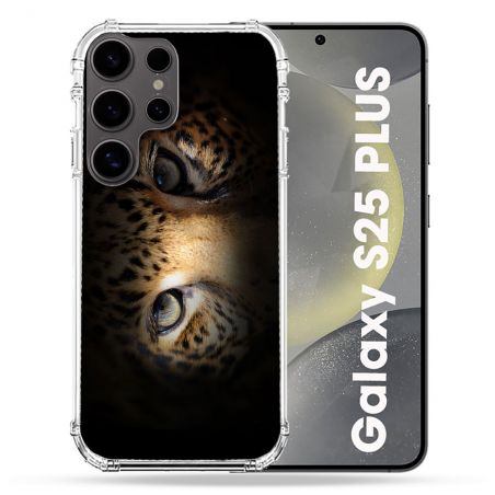 Coque Renforcée Pour Samsung Galaxy S25 PLUS Animal Leopard Yeux