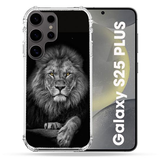 Coque Renforcée Pour Samsung Galaxy S25 PLUS Animal Lion Majestueux
