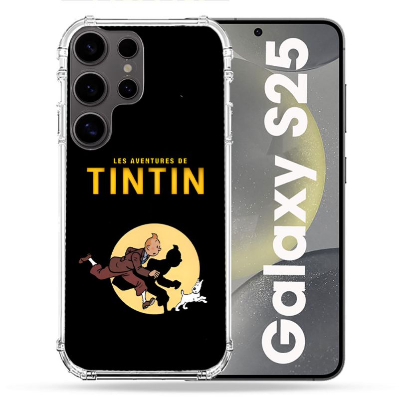 Coque Renforcée Pour Samsung Galaxy S25 Tintin Classique