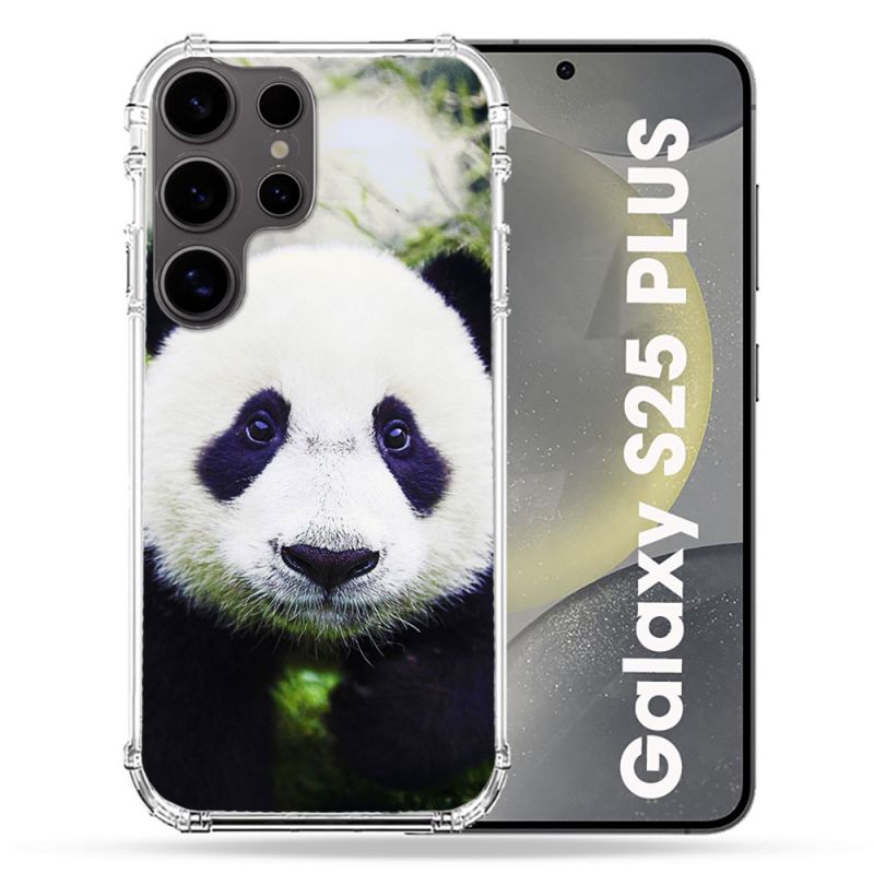 Coque Renforcée Pour Samsung Galaxy S25 PLUS Animal Panda Color