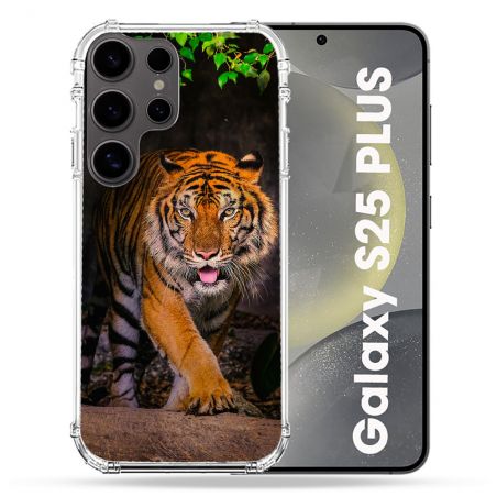 Coque Renforcée Pour Samsung Galaxy S25 PLUS Animal Tigre Jungle