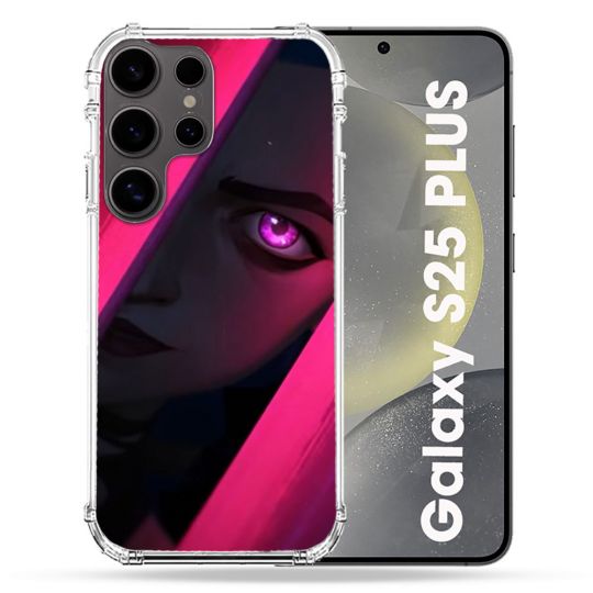 Coque Renforcée Pour Samsung Galaxy S25 PLUS Arcane Jynx Rose