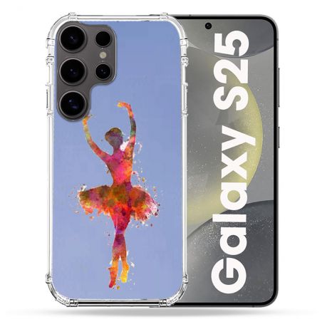 Coque Transparente Pour Samsung Galaxy S25 Danseuse etoile