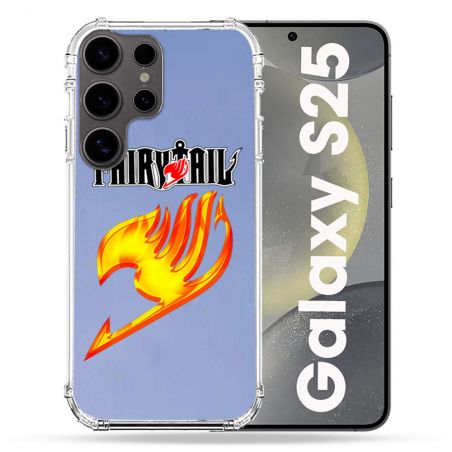 Coque Transparente Pour Samsung Galaxy S25 Fairy Tail