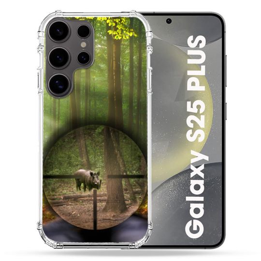 Coque Renforcée Pour Samsung Galaxy S25 PLUS Chasse Sanglier Viseur