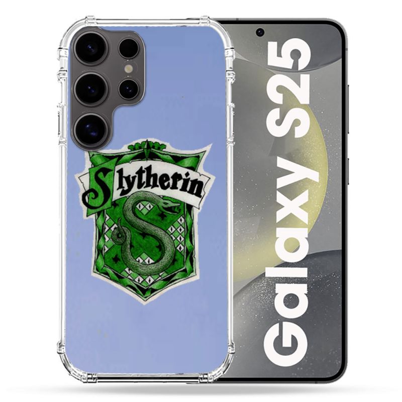 Coque Transparente Pour Samsung Galaxy S25 Harry Potter Slytherin