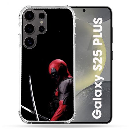 Coque Renforcée Pour Samsung Galaxy S25 PLUS Deadpool Epee