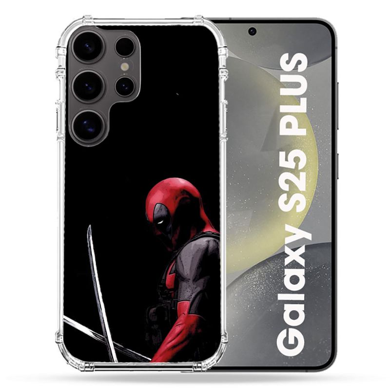 Coque Renforcée Pour Samsung Galaxy S25 PLUS Deadpool Epee