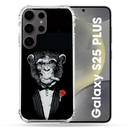 Coque Renforcée Pour Samsung Galaxy S25 PLUS Decale Singe Mafia