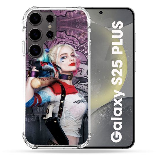 Coque Renforcée Pour Samsung Galaxy S25 PLUS Harley Quinn Batte