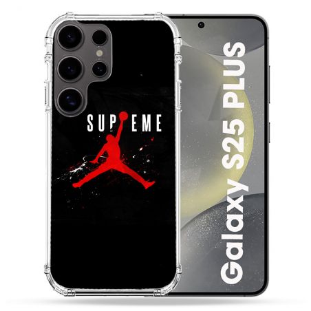 Coque Renforcée Pour Samsung Galaxy S25 PLUS Jordan Supreme Noir