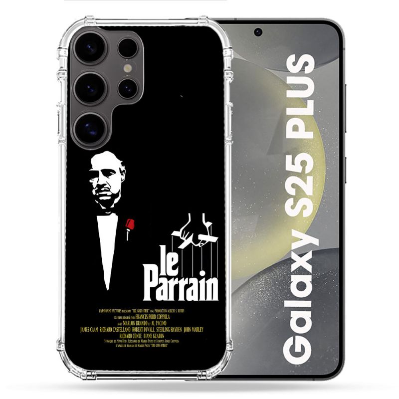 Coque Renforcée Pour Samsung Galaxy S25 PLUS Le Parrain Affiche