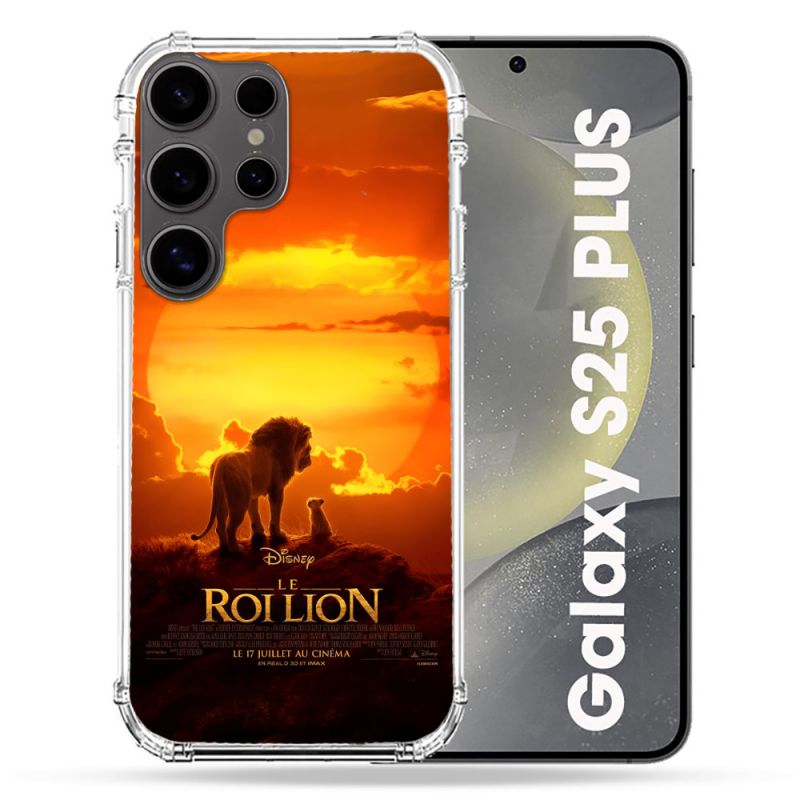 Coque Renforcée Pour Samsung Galaxy S25 PLUS Le Roi Lion Affiche