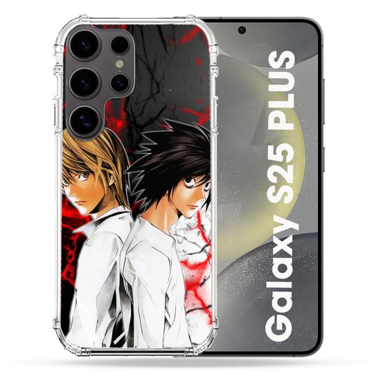 Coque Renforcée Pour Samsung Galaxy S25 PLUS Manga Death Note Duo