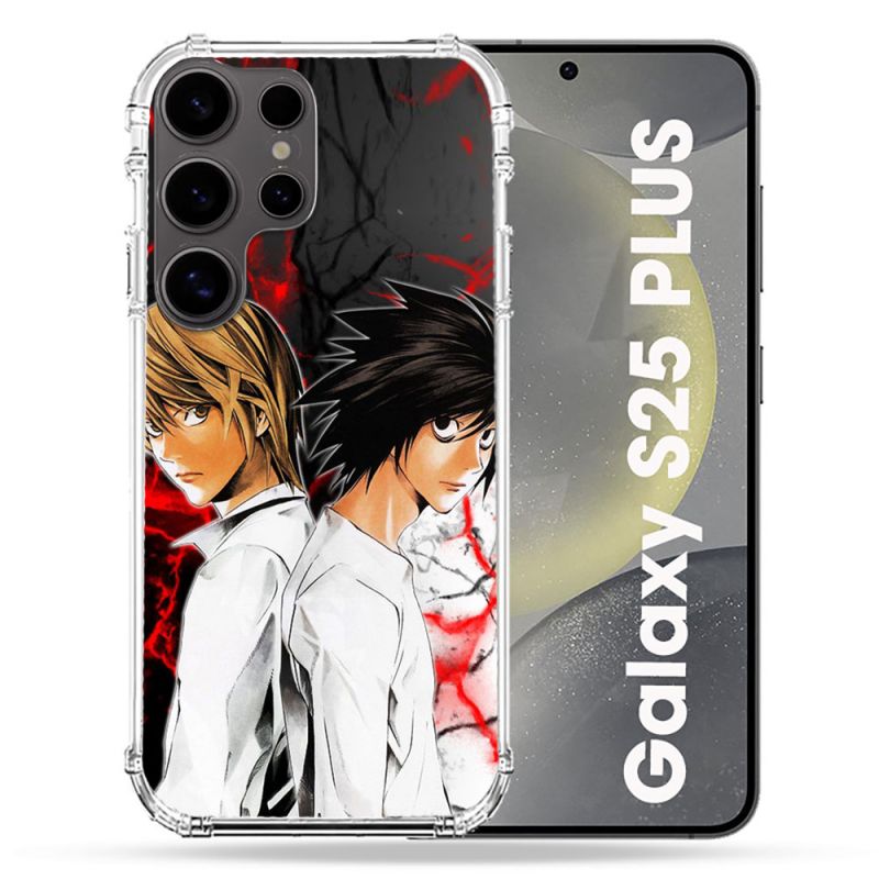 Coque Renforcée Pour Samsung Galaxy S25 PLUS Manga Death Note Duo