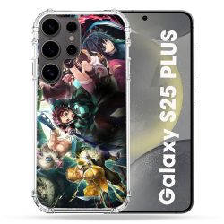 Coque Renforcée Pour Samsung Galaxy S25 PLUS Manga Demon Slayer Groupe