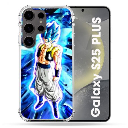 Coque Renforcée Pour Samsung Galaxy S25 PLUS Manga Dragon Ball Gogeta Lumiere