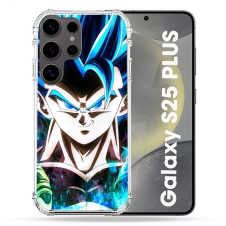 Coque Renforcée Pour Samsung Galaxy S25 PLUS Manga Dragon Ball Gogeta Visage