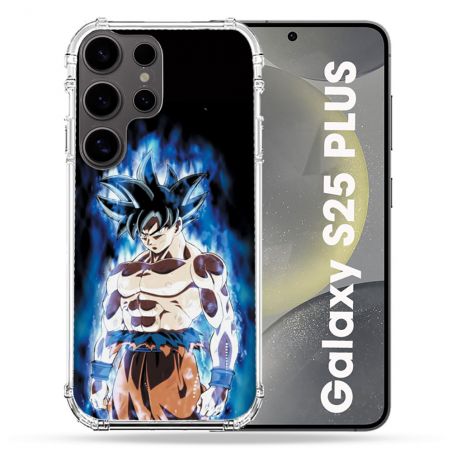 Coque Renforcée Pour Samsung Galaxy S25 PLUS Manga Dragon Ball Sangoku Noir