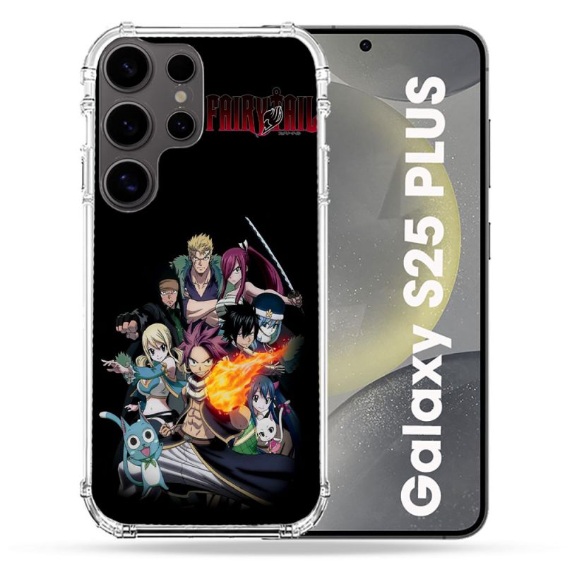 Coque Renforcée Pour Samsung Galaxy S25 PLUS Manga Fairy Tail Logo Team