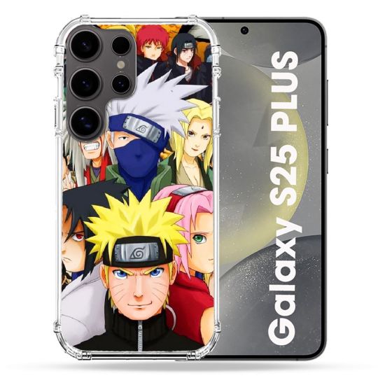 Coque Renforcée Pour Samsung Galaxy S25 PLUS Manga Naruto Team