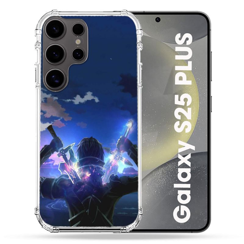 Coque Renforcée Pour Samsung Galaxy S25 PLUS Manga SAO sword Art Online Epee