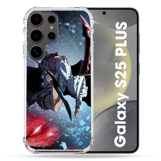 Coque Renforcée Pour Samsung Galaxy S25 PLUS Manga Solo Leveling Sung Epee