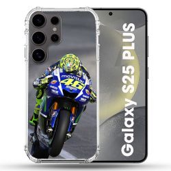 Coque Renforcée Pour Samsung Galaxy S25 PLUS Moto Course GP Wheeling 46