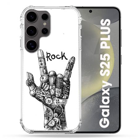 Coque Renforcée Pour Samsung Galaxy S25 PLUS Musique Rock Main