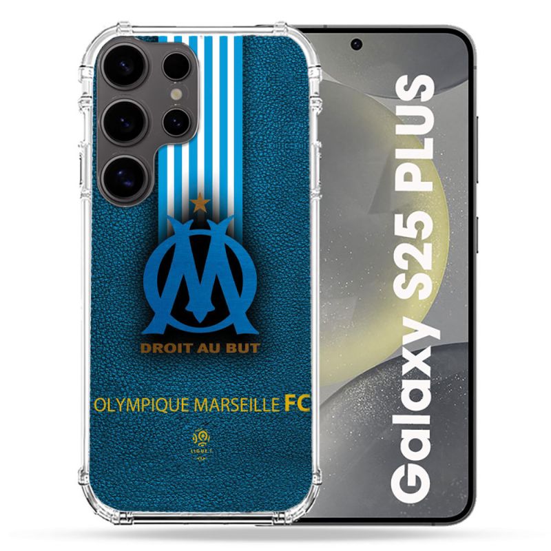Coque Renforcée Pour Samsung Galaxy S25 PLUS Olympique Marseille OM Bande