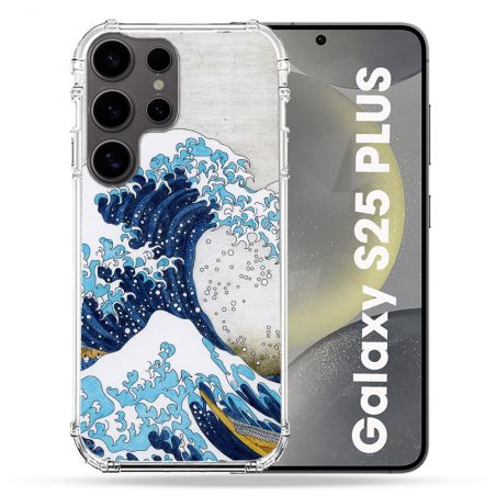 Coque Renforcée Pour Samsung Galaxy S25 PLUS Peinture La Grande Vague