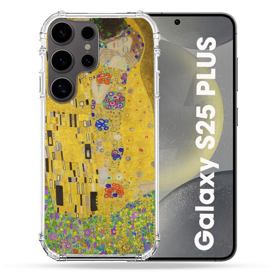 Coque Renforcée Pour Samsung Galaxy S25 PLUS Peinture Le Baiser