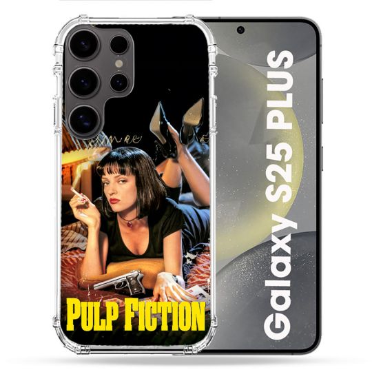 Coque Renforcée Pour Samsung Galaxy S25 PLUS Pulp Fiction Affiche