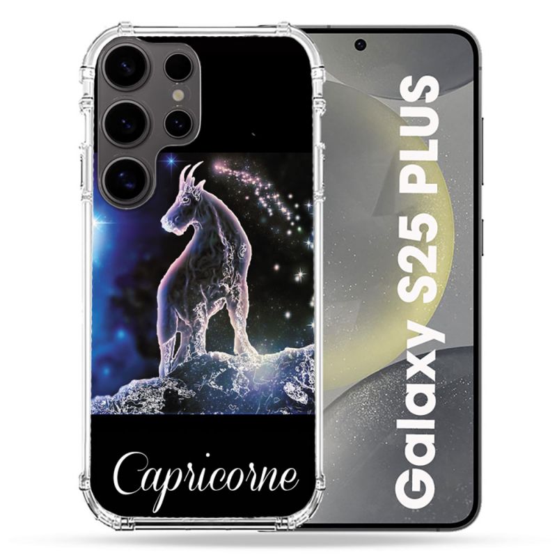Coque Renforcée Pour Samsung Galaxy S25 PLUS Signe Zodiaque 2 Capricorne