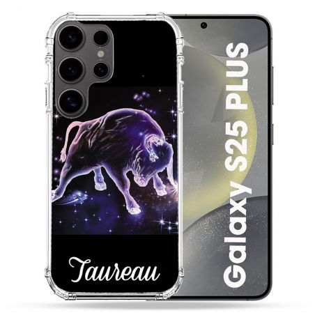 Coque Renforcée Pour Samsung Galaxy S25 PLUS Signe Zodiaque 2 Taureau