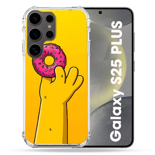 Coque Renforcée Pour Samsung Galaxy S25 PLUS Simpson Donuts