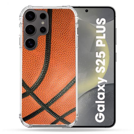Coque Renforcée Pour Samsung Galaxy S25 PLUS Sport Ballon Basket