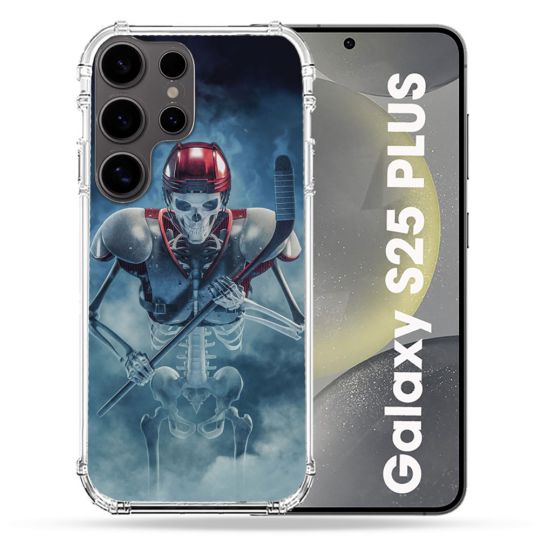 Coque Renforcée Pour Samsung Galaxy S25 PLUS Sport Hockey Squelette