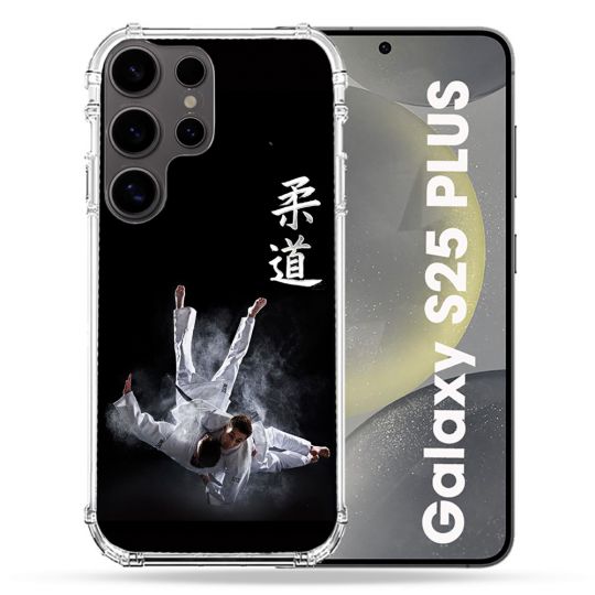 Coque Renforcée Pour Samsung Galaxy S25 PLUS Sport Judo Noir