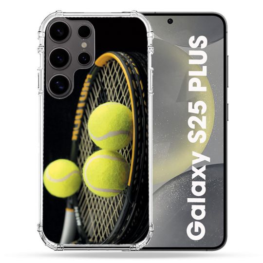 Coque Renforcée Pour Samsung Galaxy S25 PLUS Sport Tennis Balls