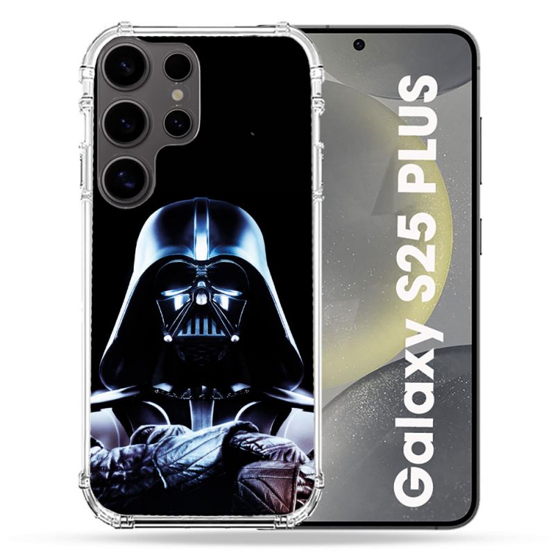 Coque Renforcée Pour Samsung Galaxy S25 PLUS Star Wars - Dark Vador Noir