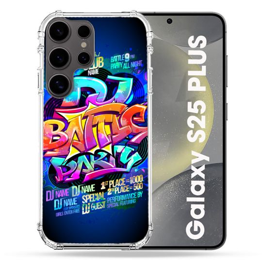 Coque Renforcée Pour Samsung Galaxy S25 PLUS Street Art Rap