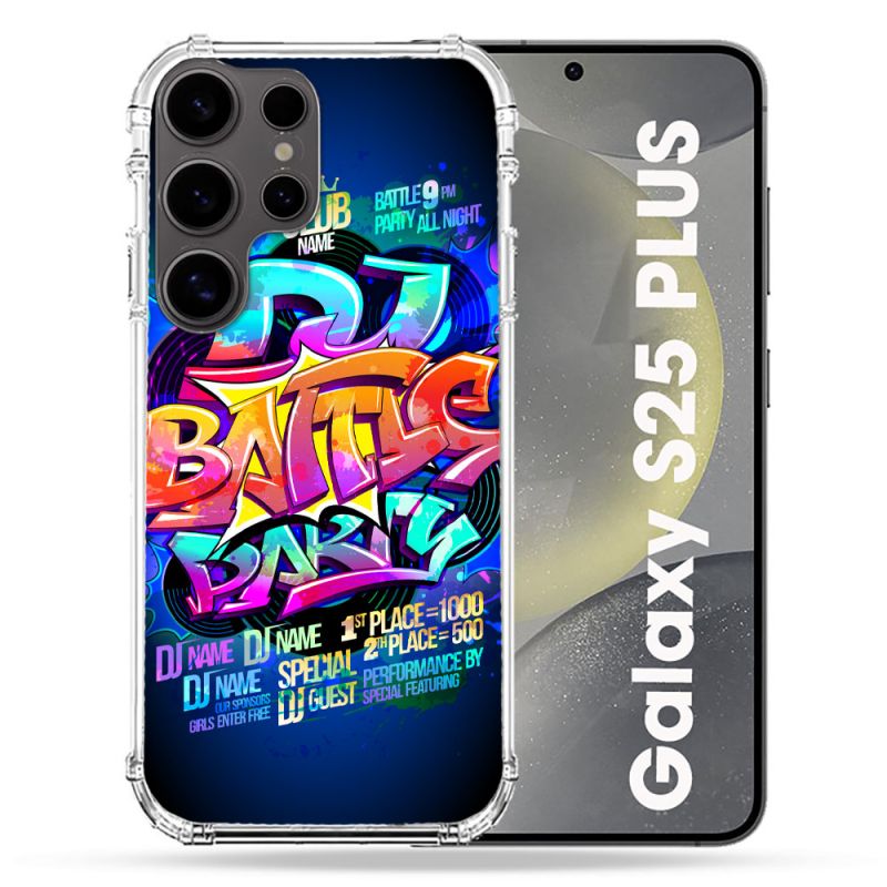 Coque Renforcée Pour Samsung Galaxy S25 PLUS Street Art Rap