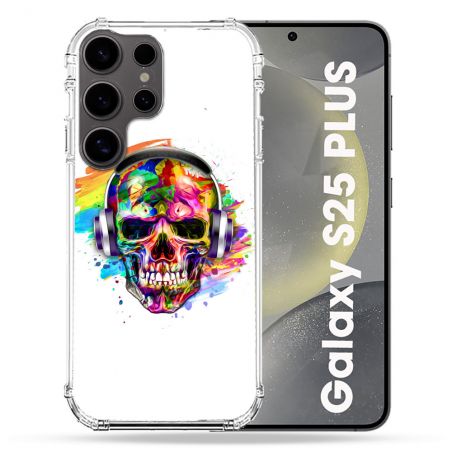 Coque Renforcée Pour Samsung Galaxy S25 PLUS Tete de Mort Tag