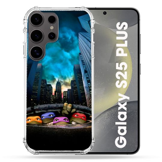 Coque Renforcée Pour Samsung Galaxy S25 PLUS Tortue Ninja Ville