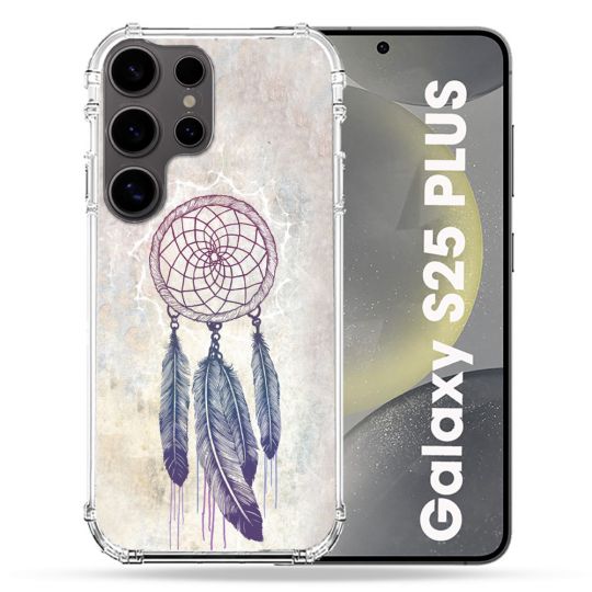 Coque Renforcée Pour Samsung Galaxy S25 PLUS Zen Attrape Reve Blanc