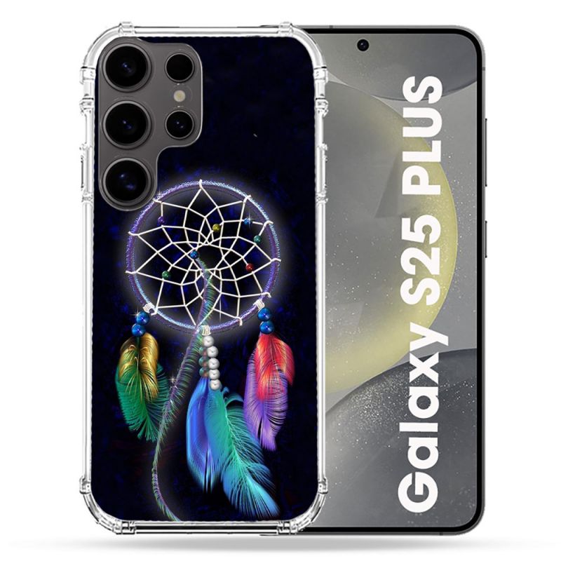 Coque Renforcée Pour Samsung Galaxy S25 PLUS Zen Attrape Reve Multicolore